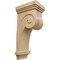 Ekena Millwork 4 1/2"W x 5 5/8"D x 12"H Scroll Corbel, Cherry COR04X05X12SCCH - alternate 1
